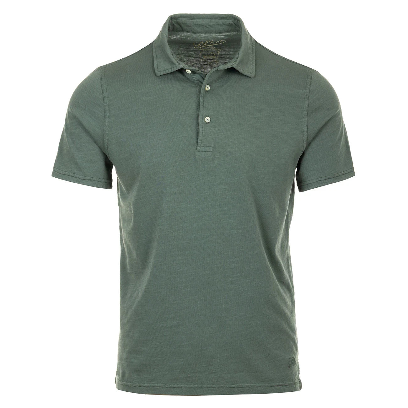 Polo Staten Island in Jersey Fiammato (Green)
