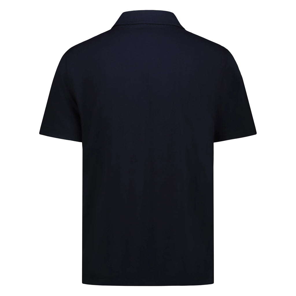 Polo Staten Island in Jersey Fiammato (Navy)