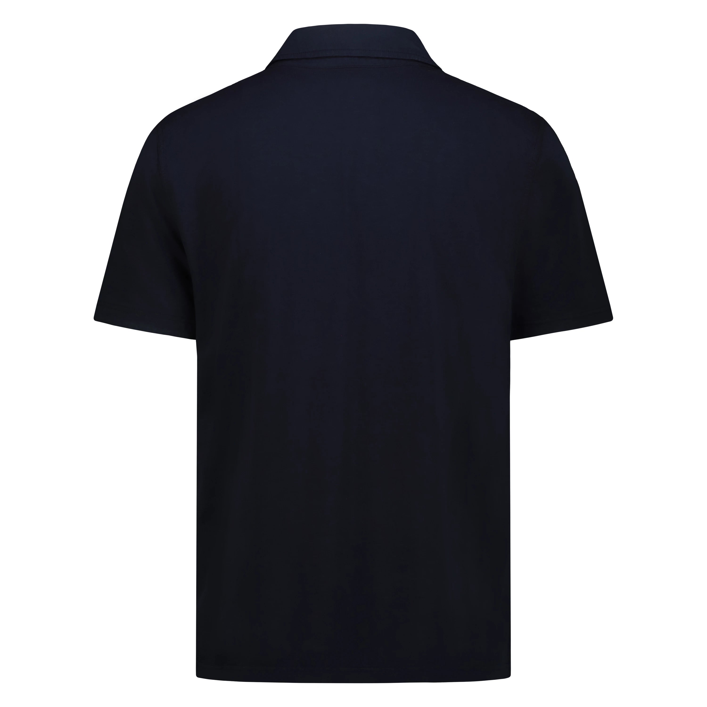 Polo Staten Island in Jersey Fiammato (Navy)