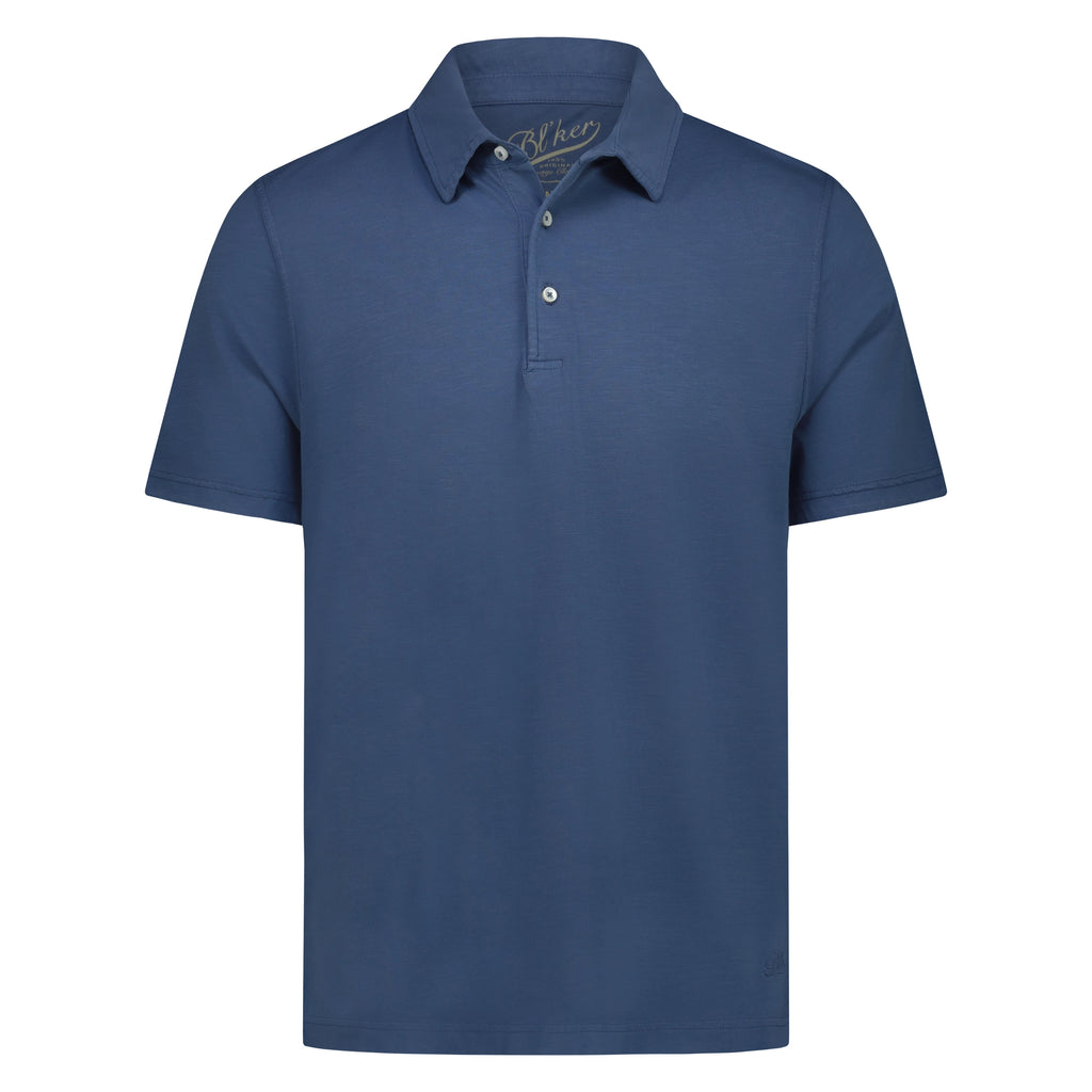 Polo Staten Island in Jersey Fiammato (Royal)