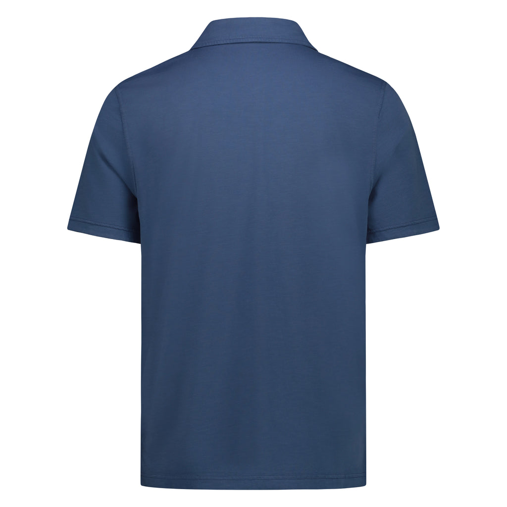 Polo Staten Island in Jersey Fiammato (Royal)