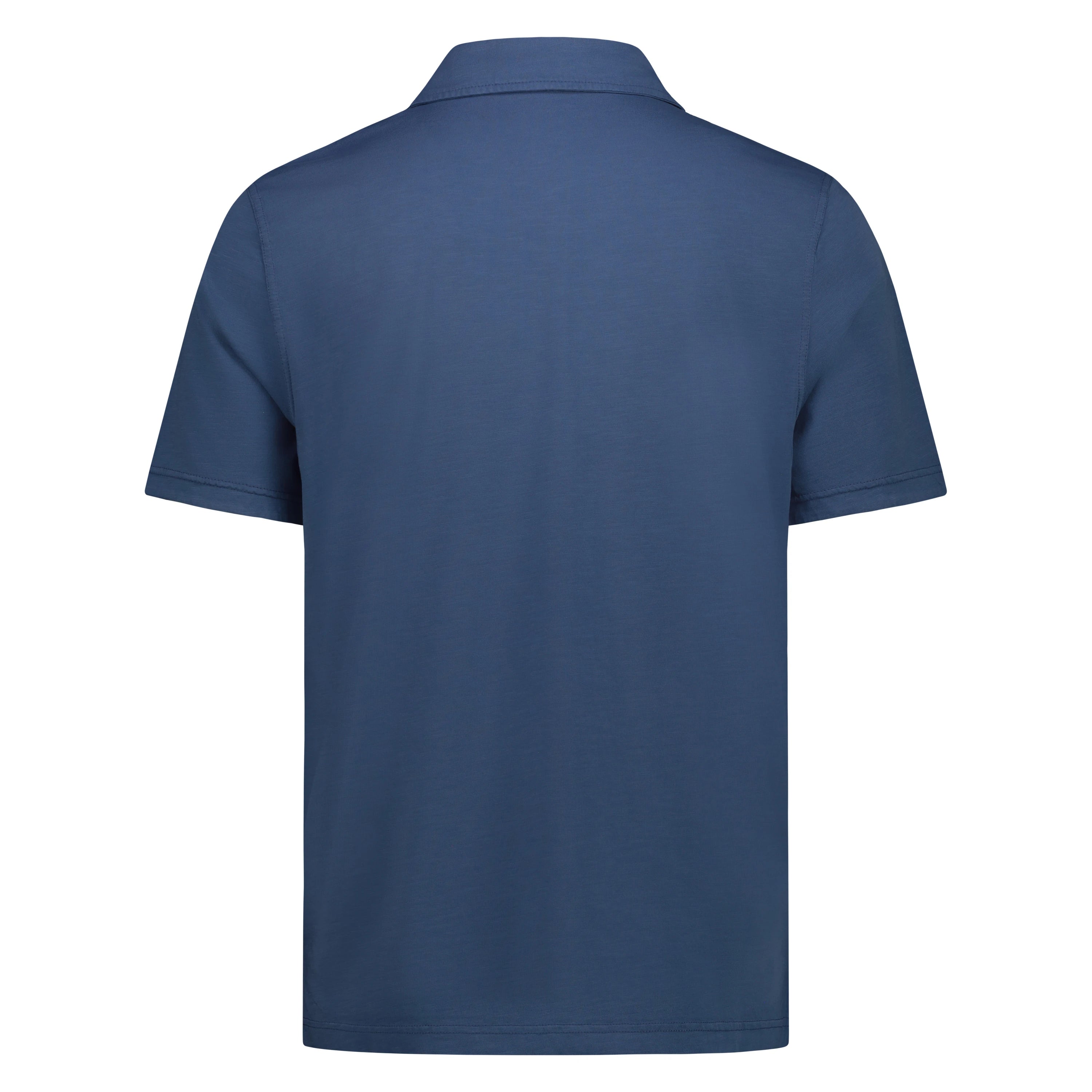 Polo Staten Island in Jersey Fiammato (Royal)