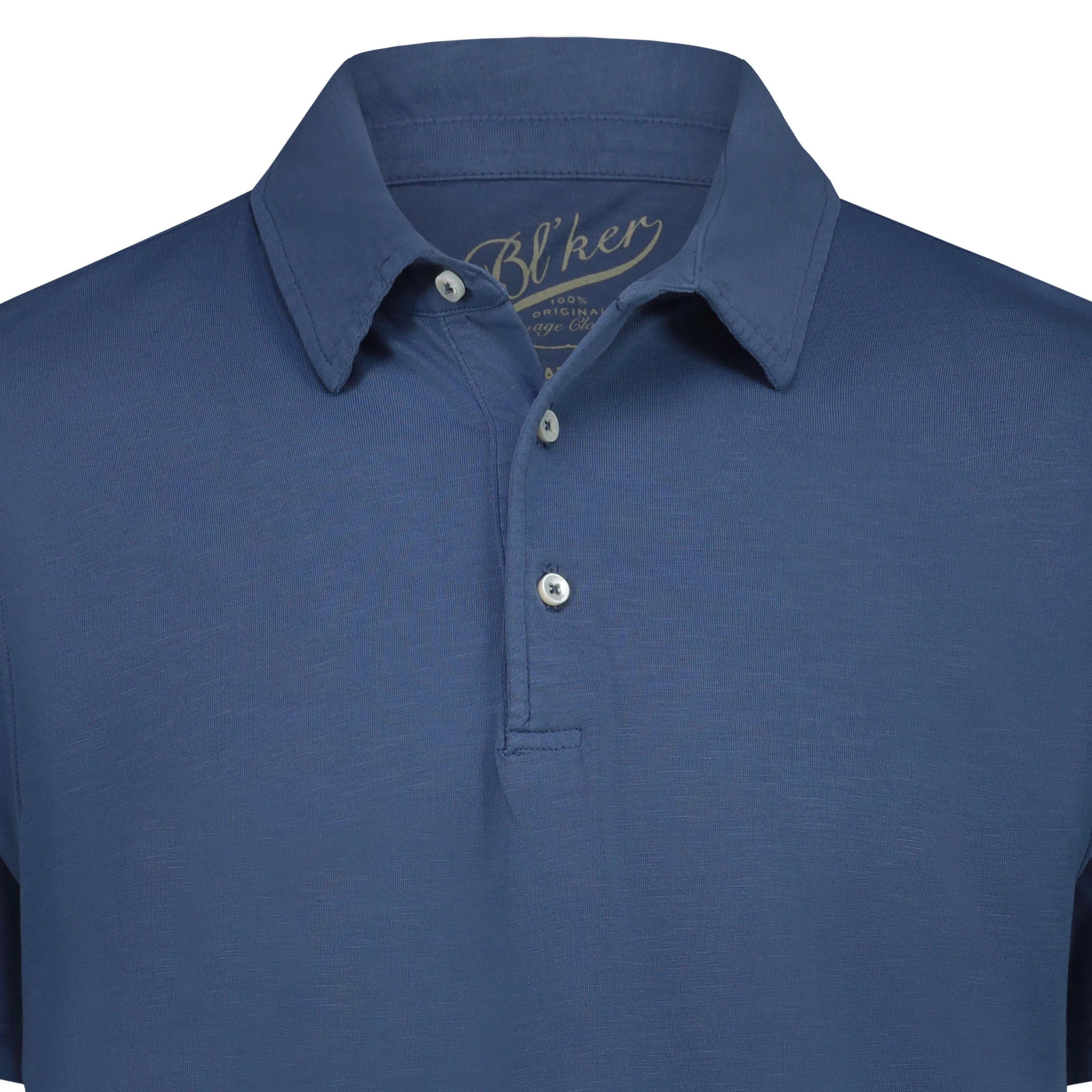 Polo Staten Island in Jersey Fiammato (Royal)