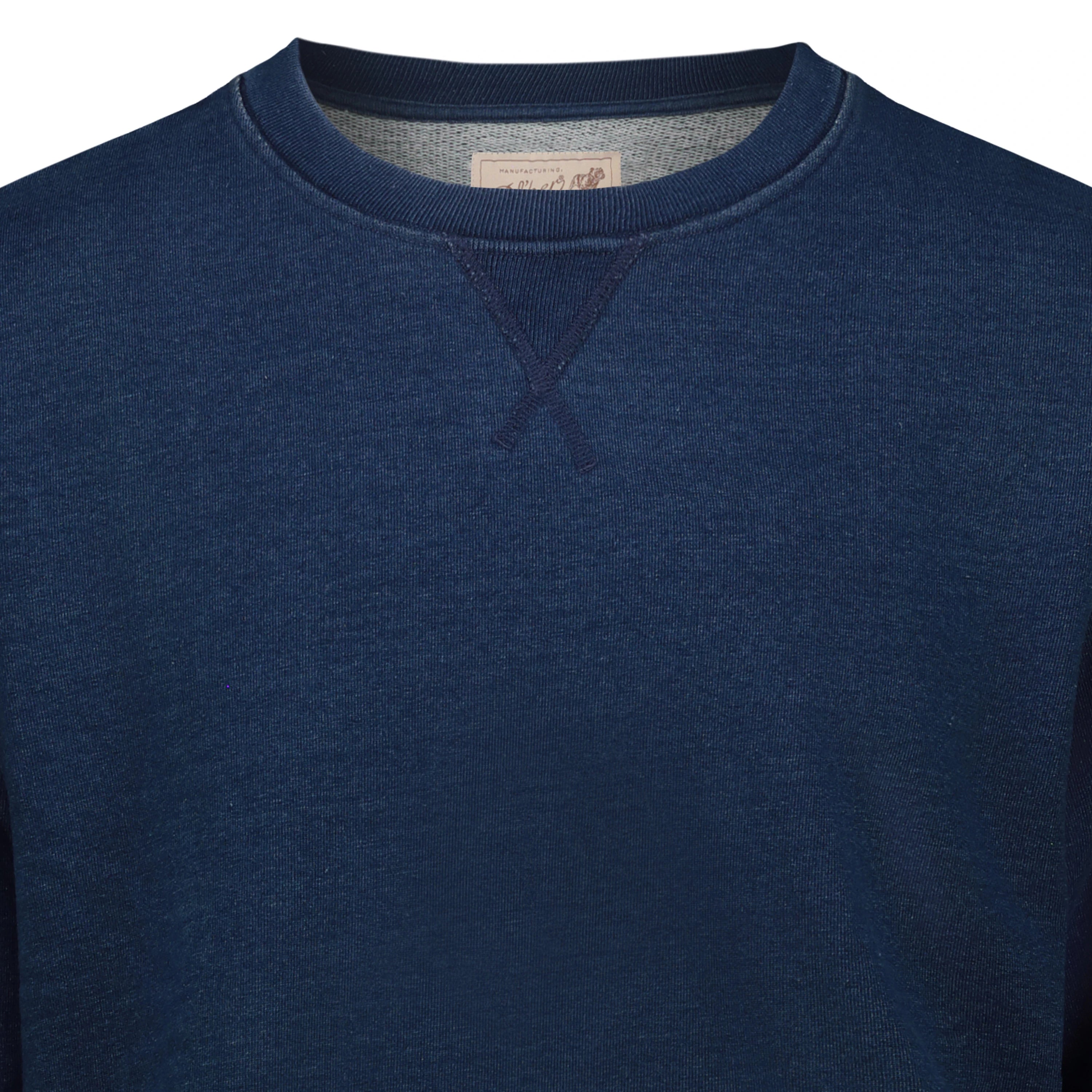 Felpa Stanford in Indigo Jersey