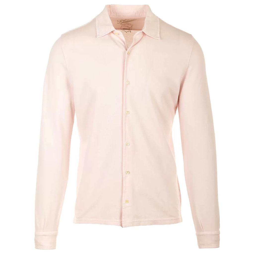 Camicia Portland in Piquet (Pink)