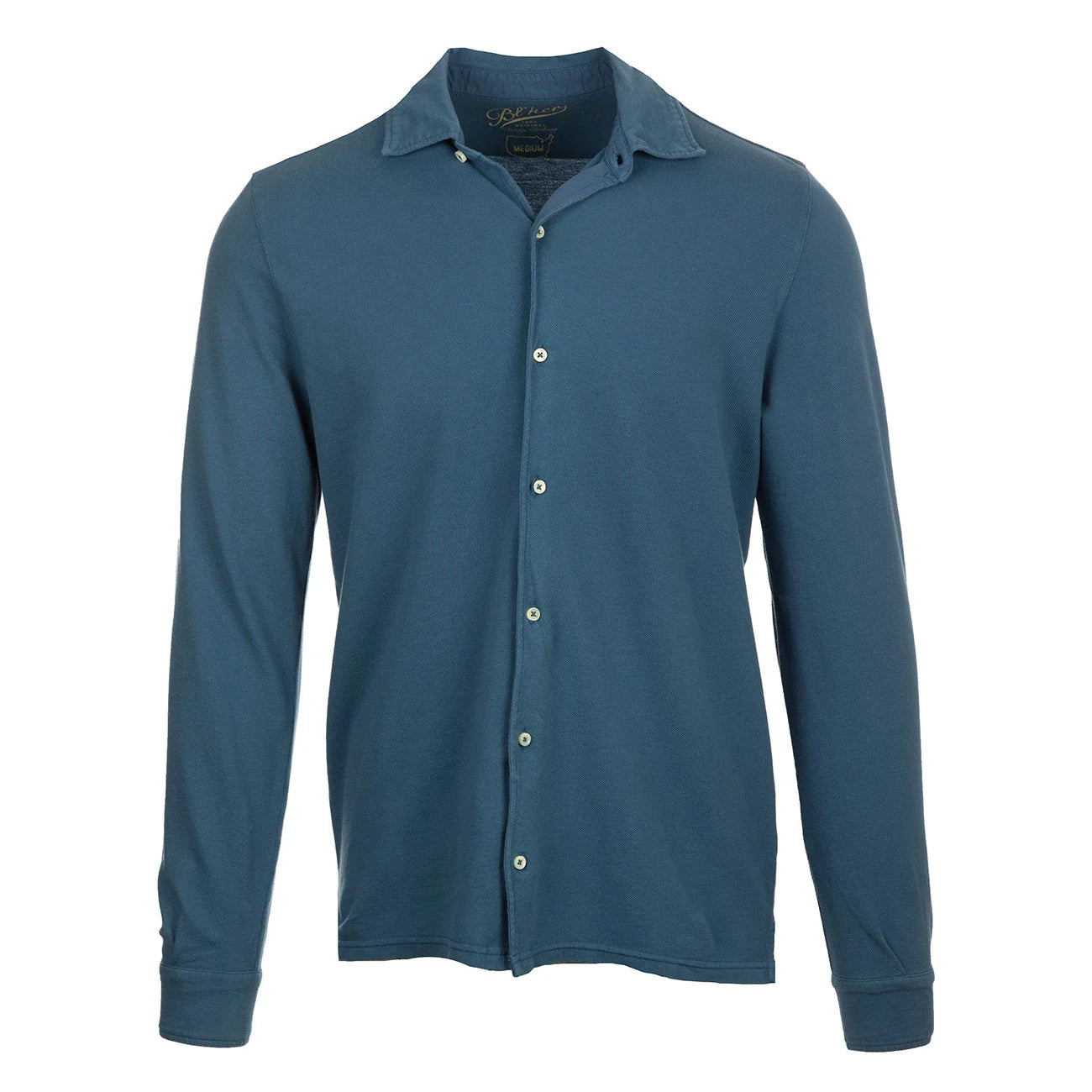 Camicia Portland in Piquet (Royal)