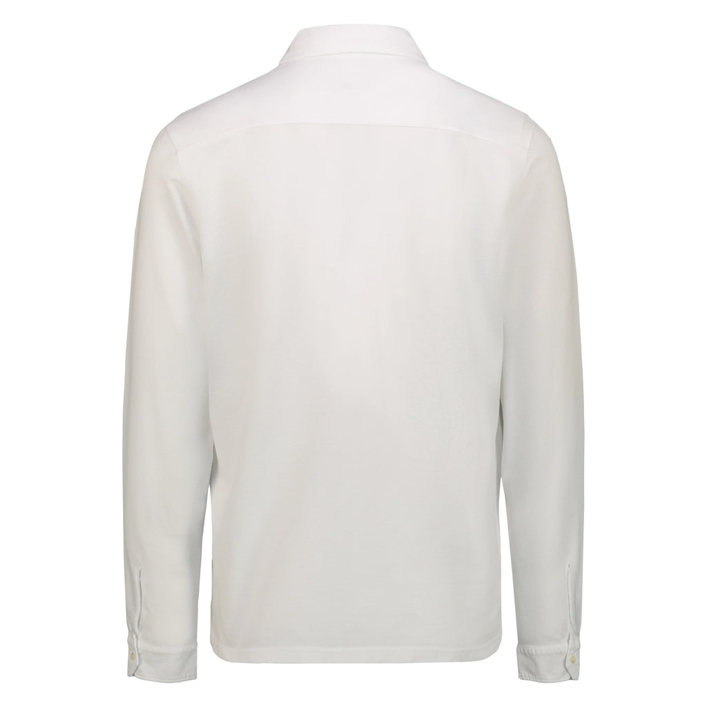 Camicia Portland in Piquet (White)