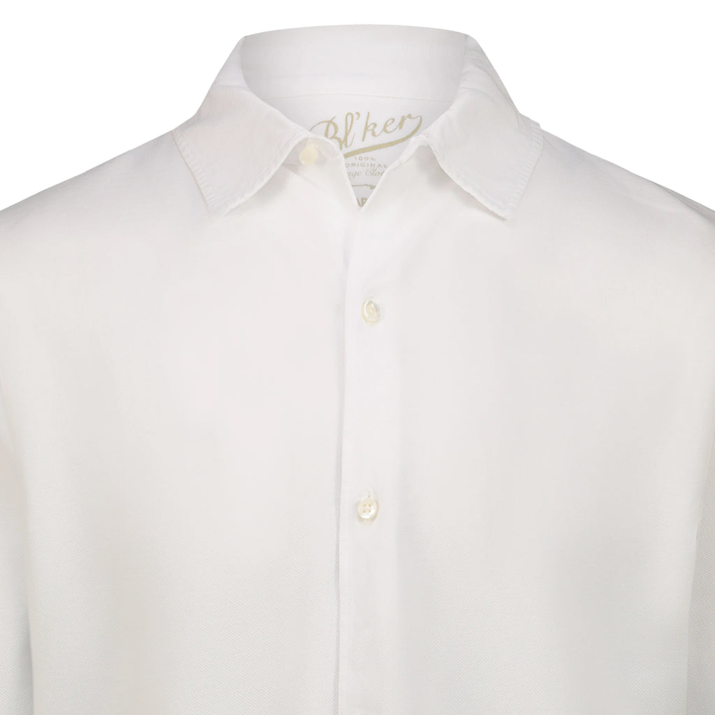 Camicia Portland in Piquet (White)
