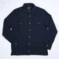 Camicia Western El Paso in Jersey Fiammato (Navy)