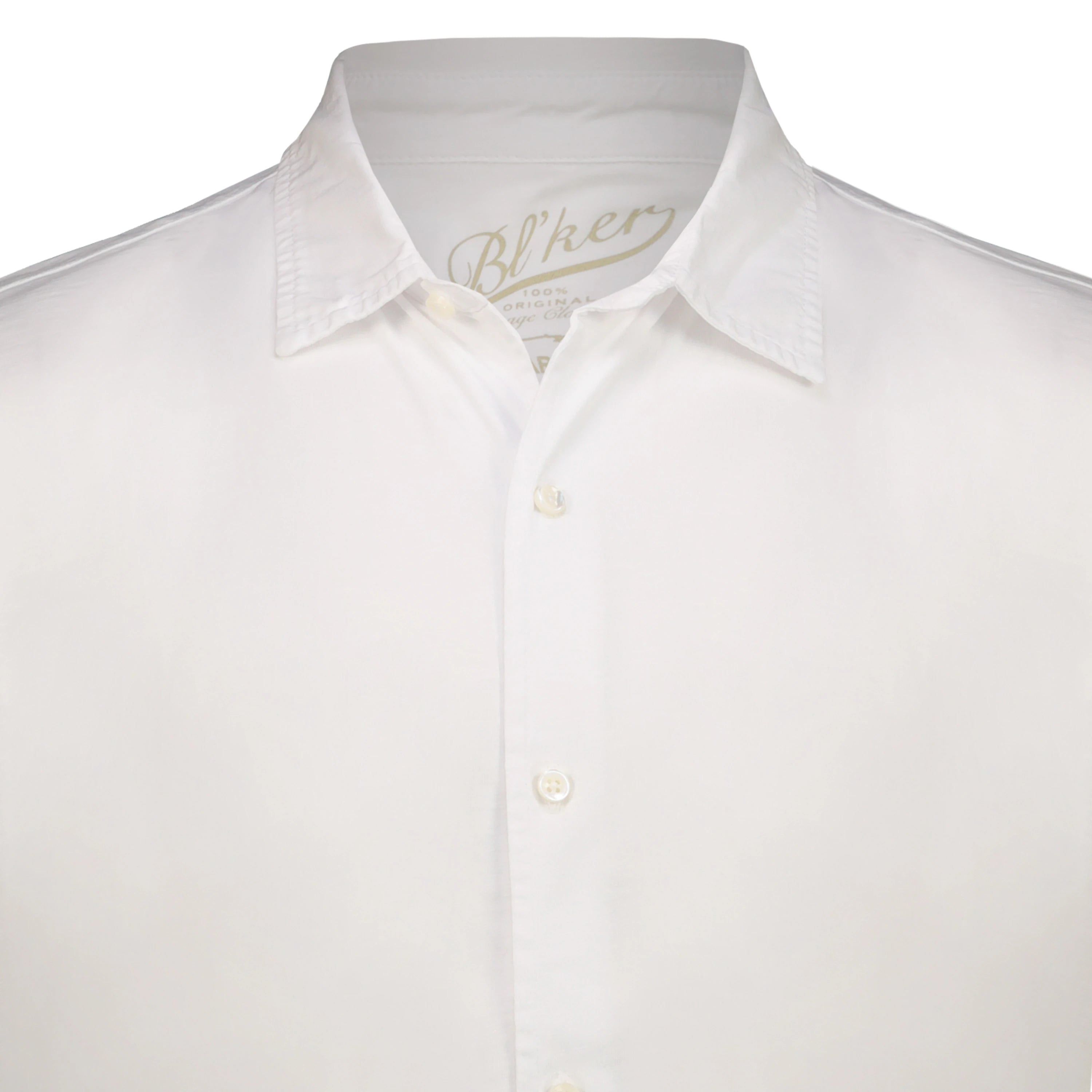 Camicia Nassau in Jersey Fiammato (White)