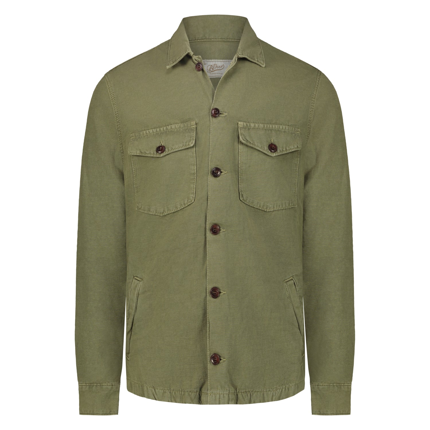 Camicia Over Acadia in Lino Cotone 4 Tasche