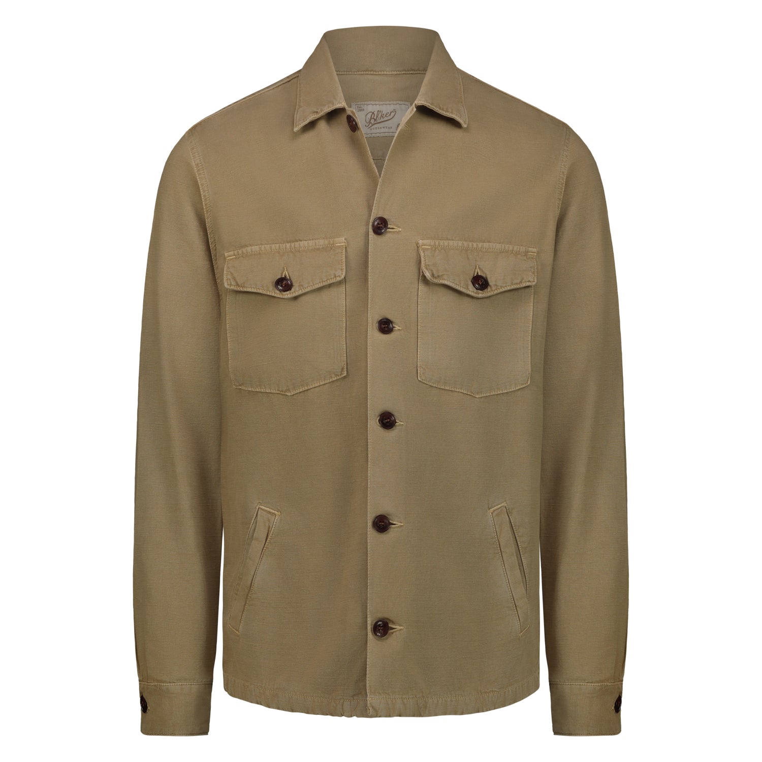 Camicia Over Acadia in Lino Cotone 4 Tasche