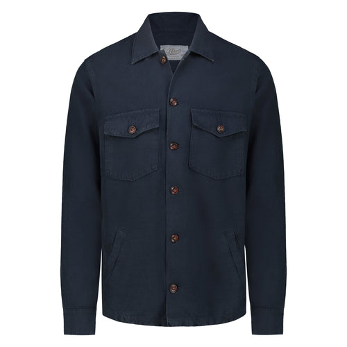 Camicia Over Acadia in Lino Cotone 4 Tasche