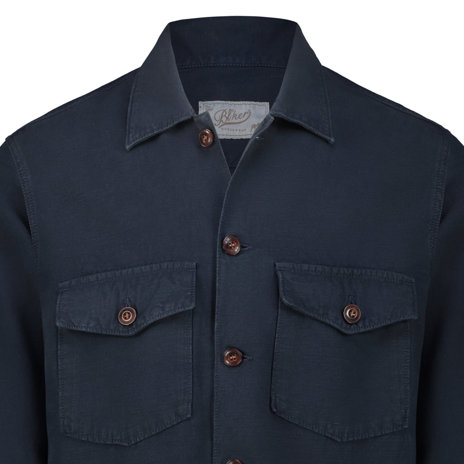 Camicia Over Acadia in Lino Cotone 4 Tasche