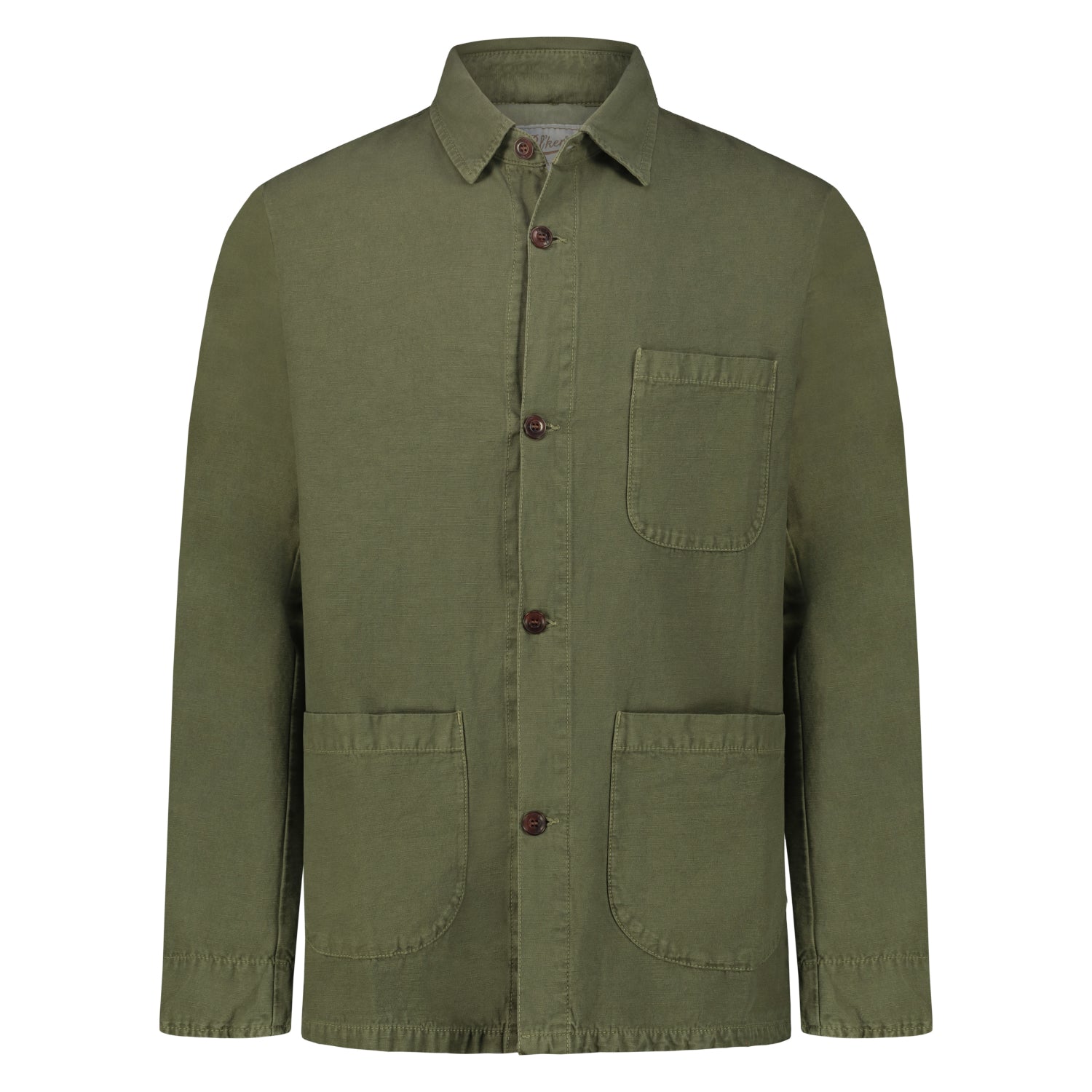 Camicia Over Elk in Lino Cotone 3 Tasche