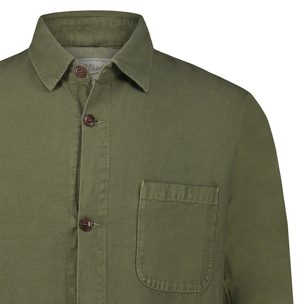 Camicia Over Elk in Lino Cotone 3 Tasche