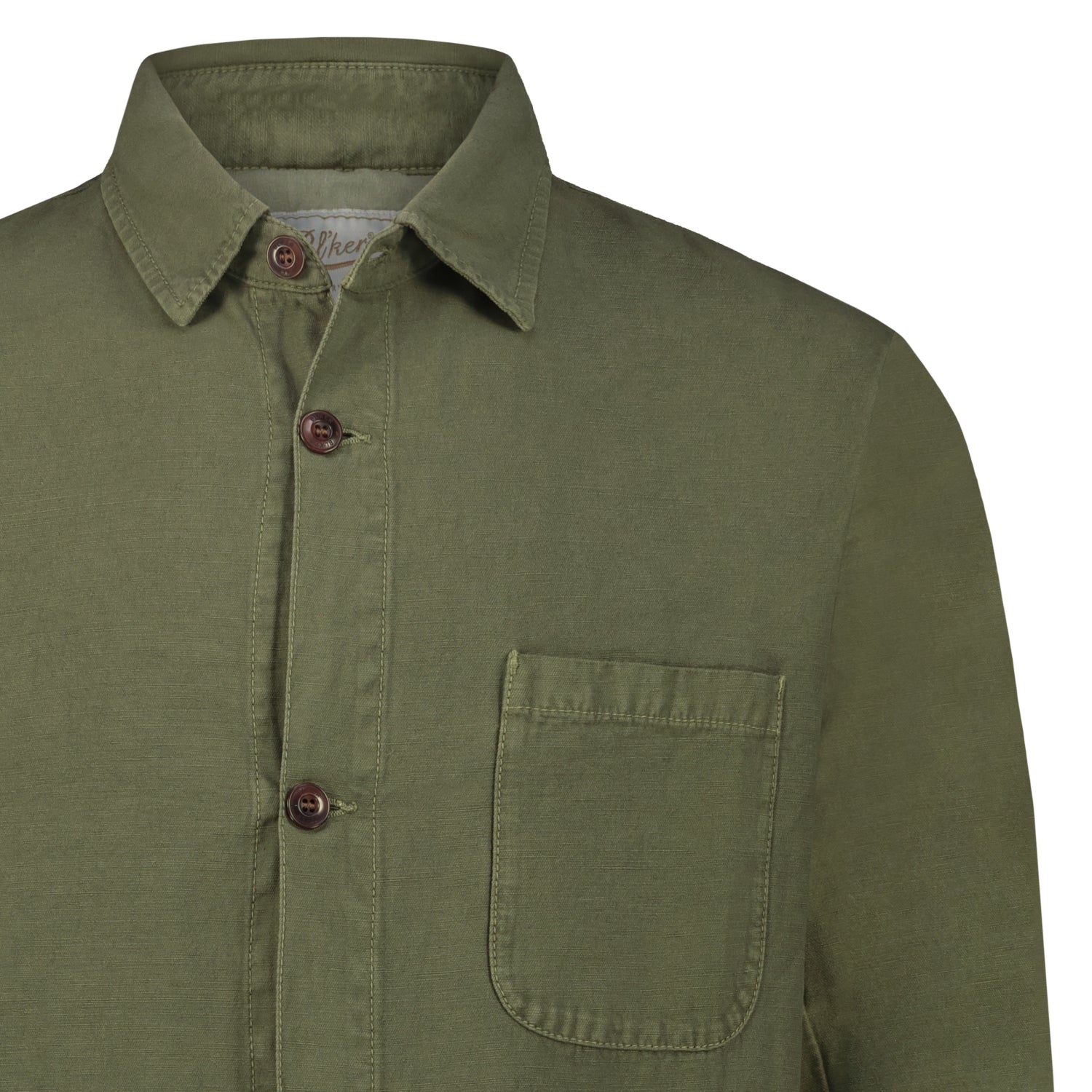 Camicia Over Elk in Lino Cotone 3 Tasche