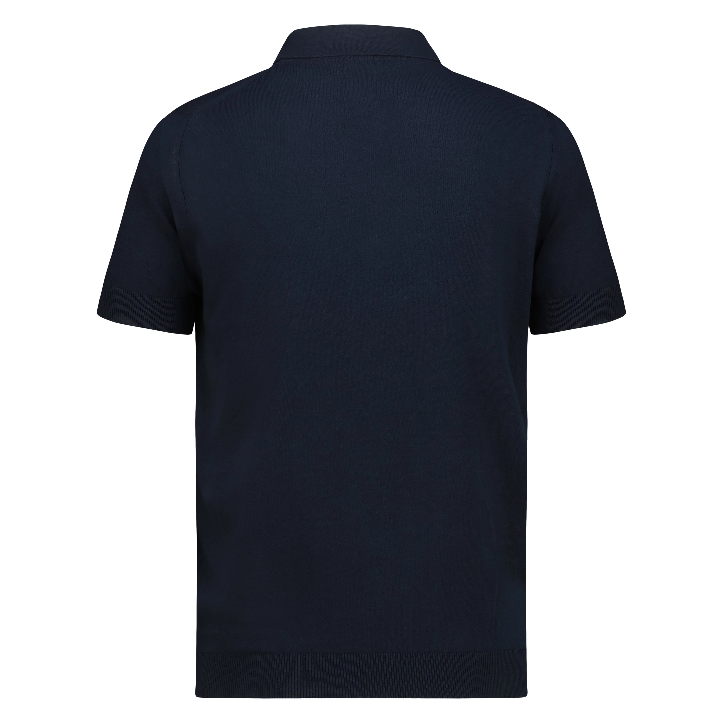 Polo in Tricot (Navy)