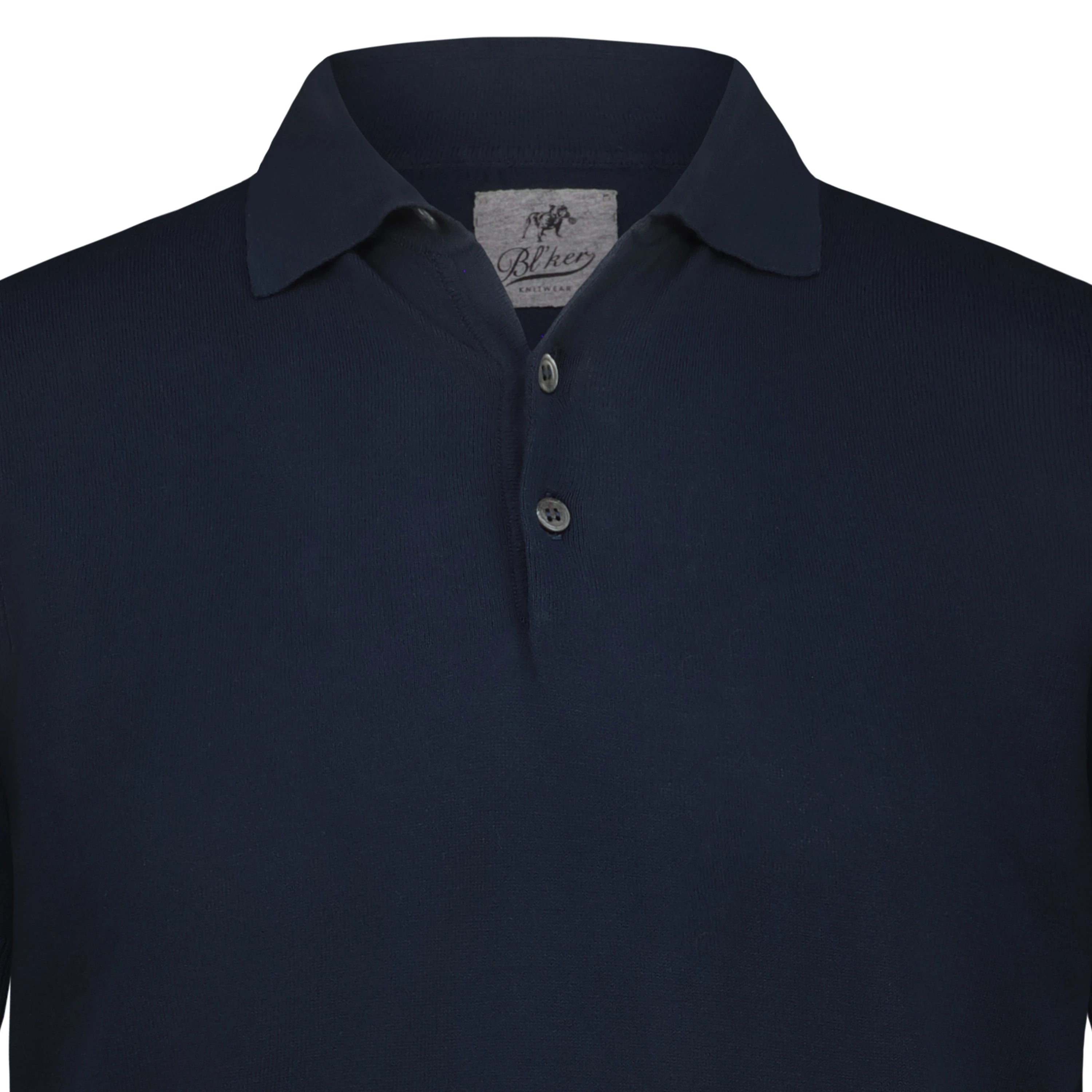 Polo in Tricot (Navy)
