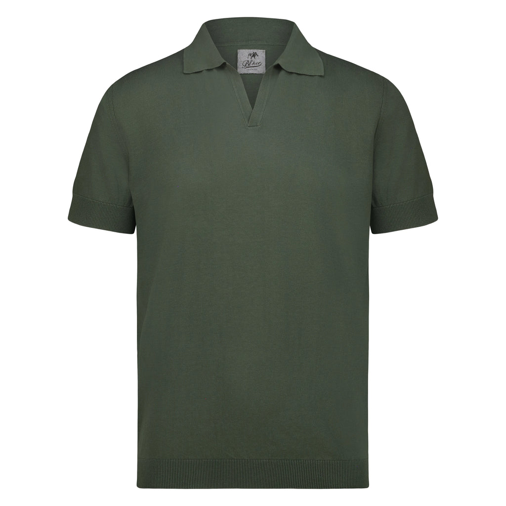 Polo Skipper in Tricot (Green)