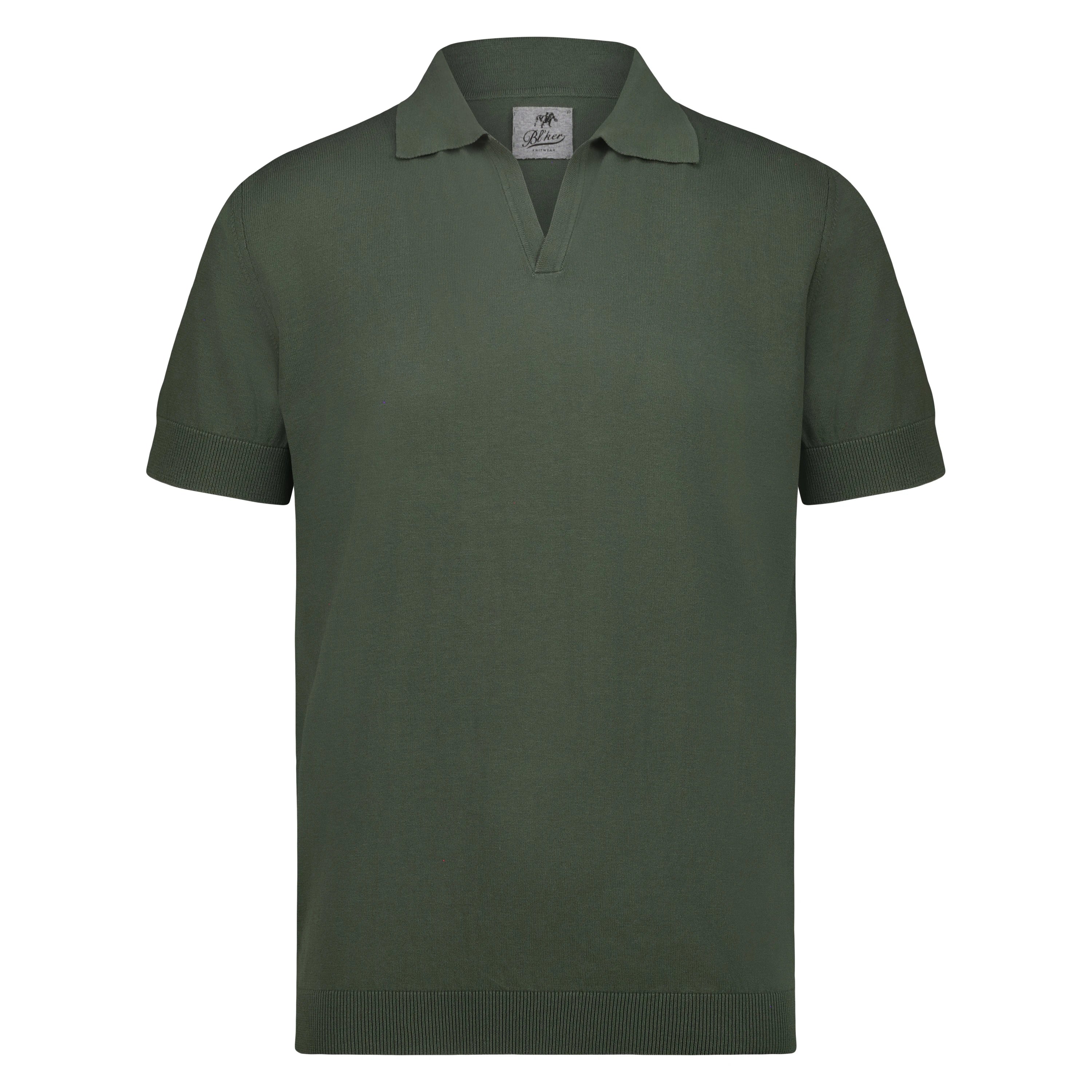 Polo Skipper in Tricot (Green)