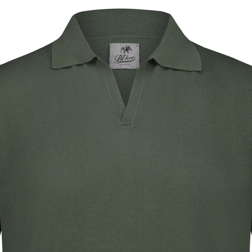 Polo Skipper in Tricot (Green)