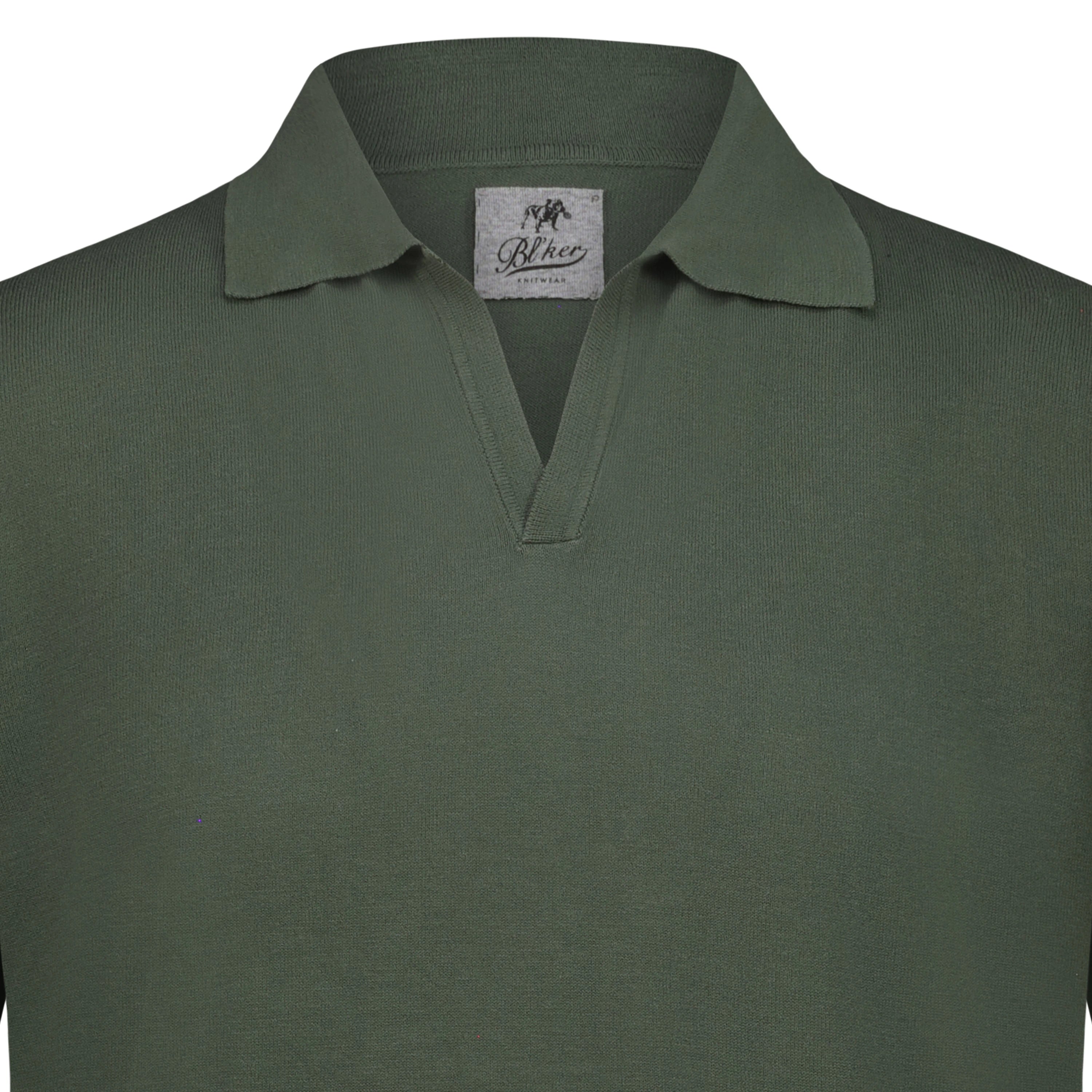 Polo Skipper in Tricot (Green)