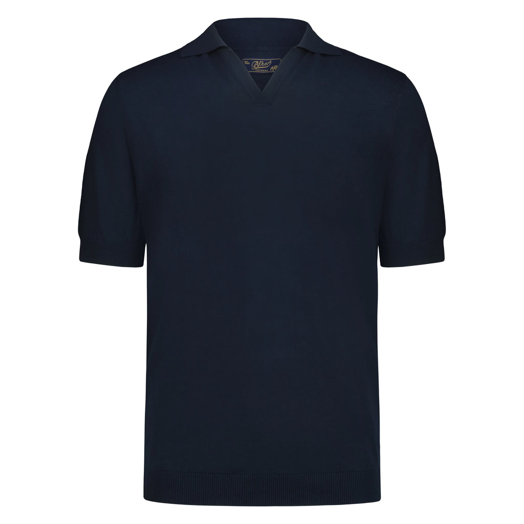 Polo Skipper in Tricot (Navy)