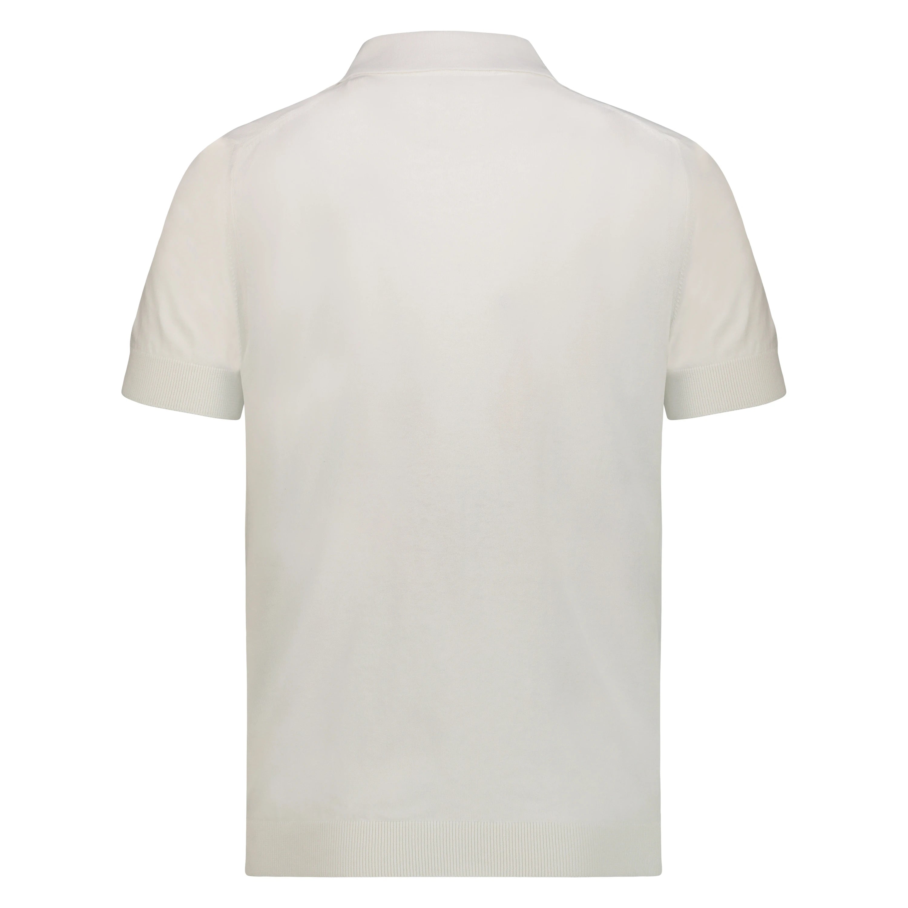 Polo Skipper in Tricot (White)