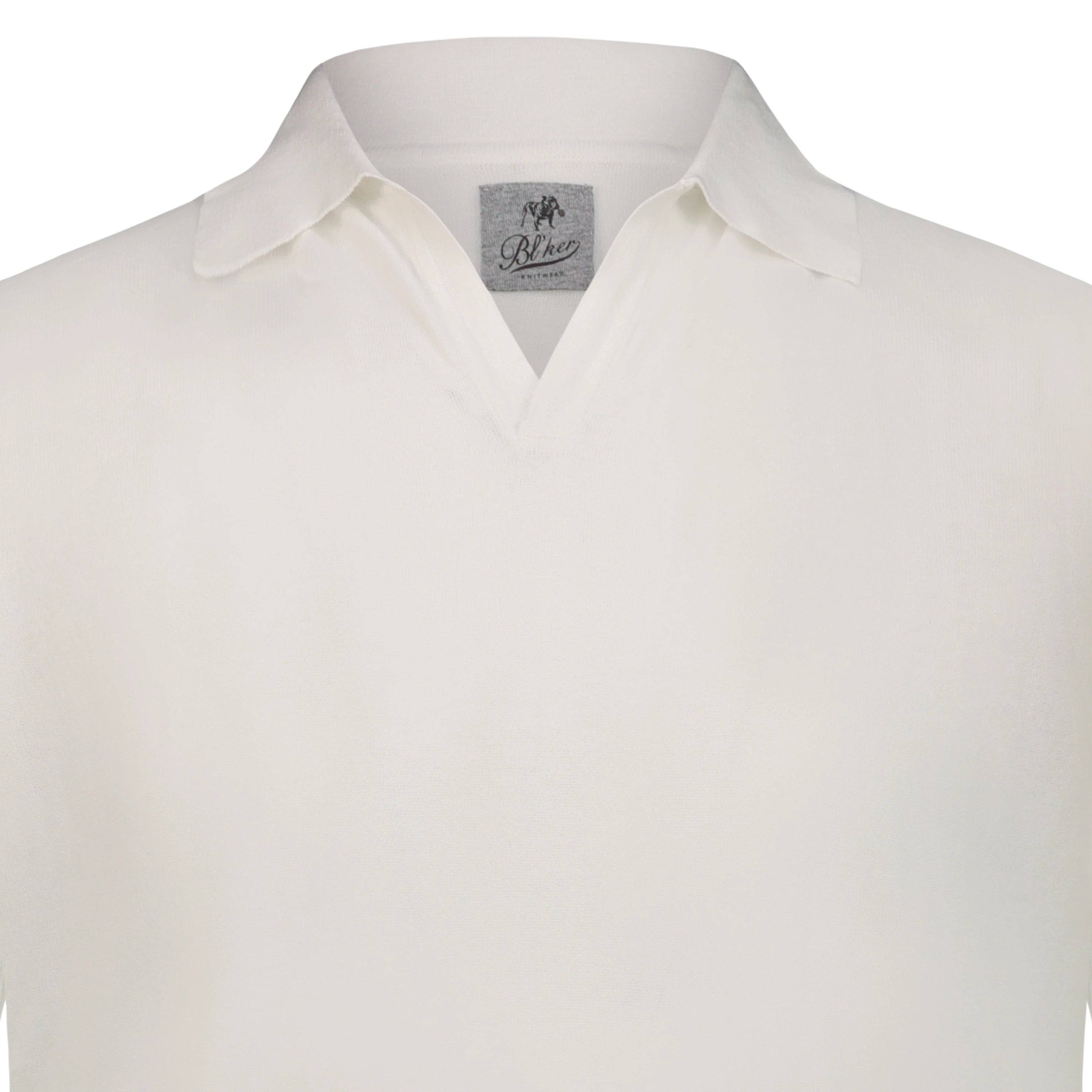 Polo Skipper in Tricot (White)