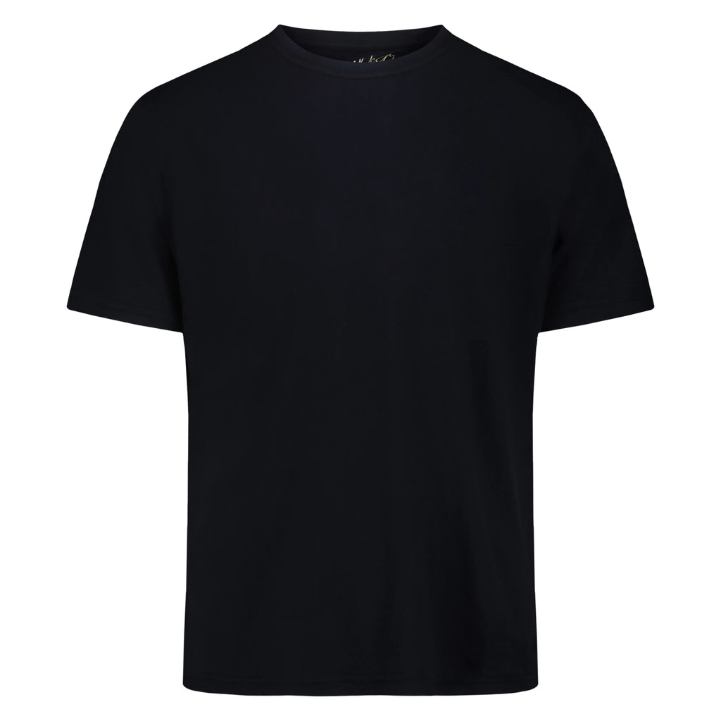 T-shirt in Lino Cotone (Navy)