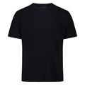 T-shirt in Lino Cotone (Navy)
