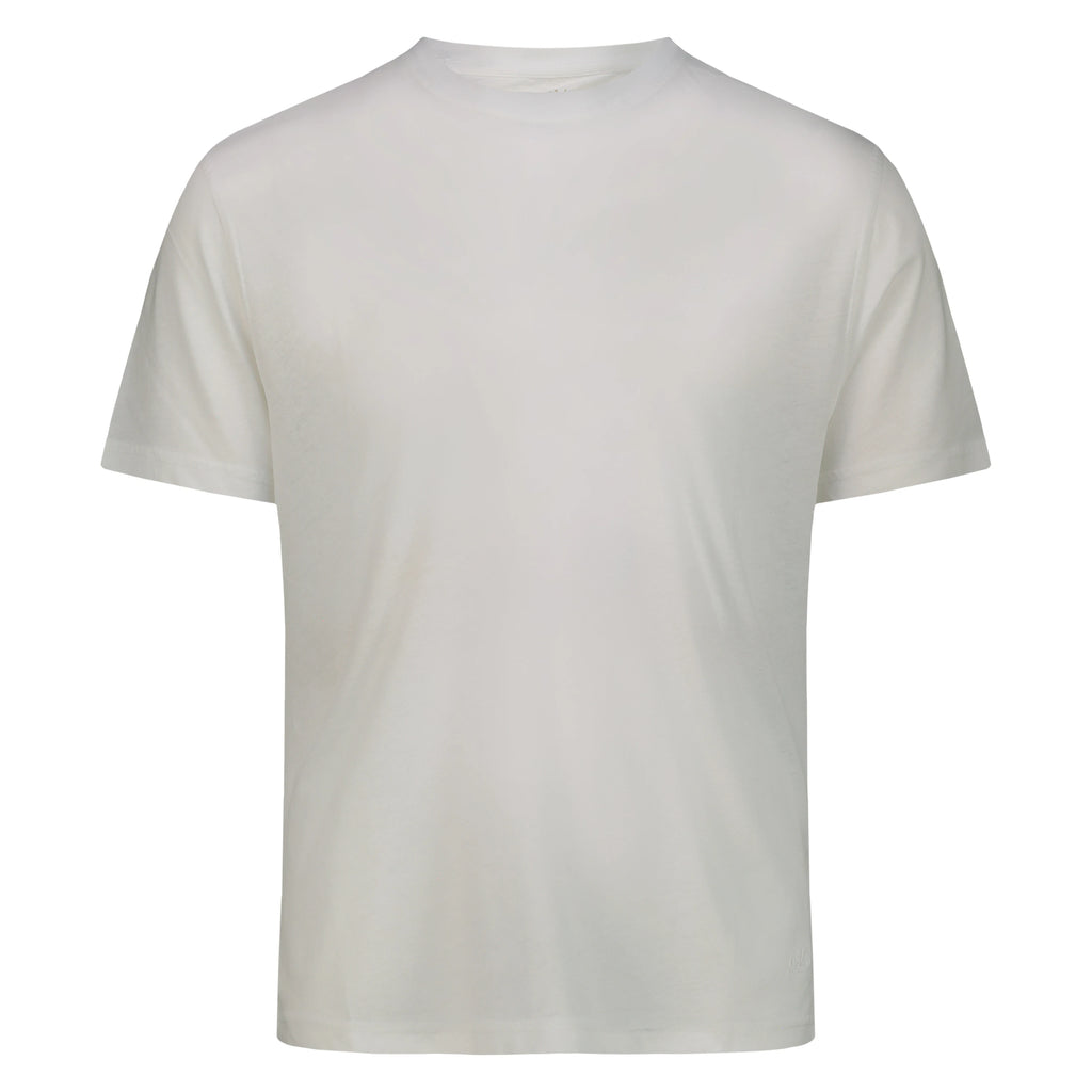 T-shirt in Lino Cotone (White)