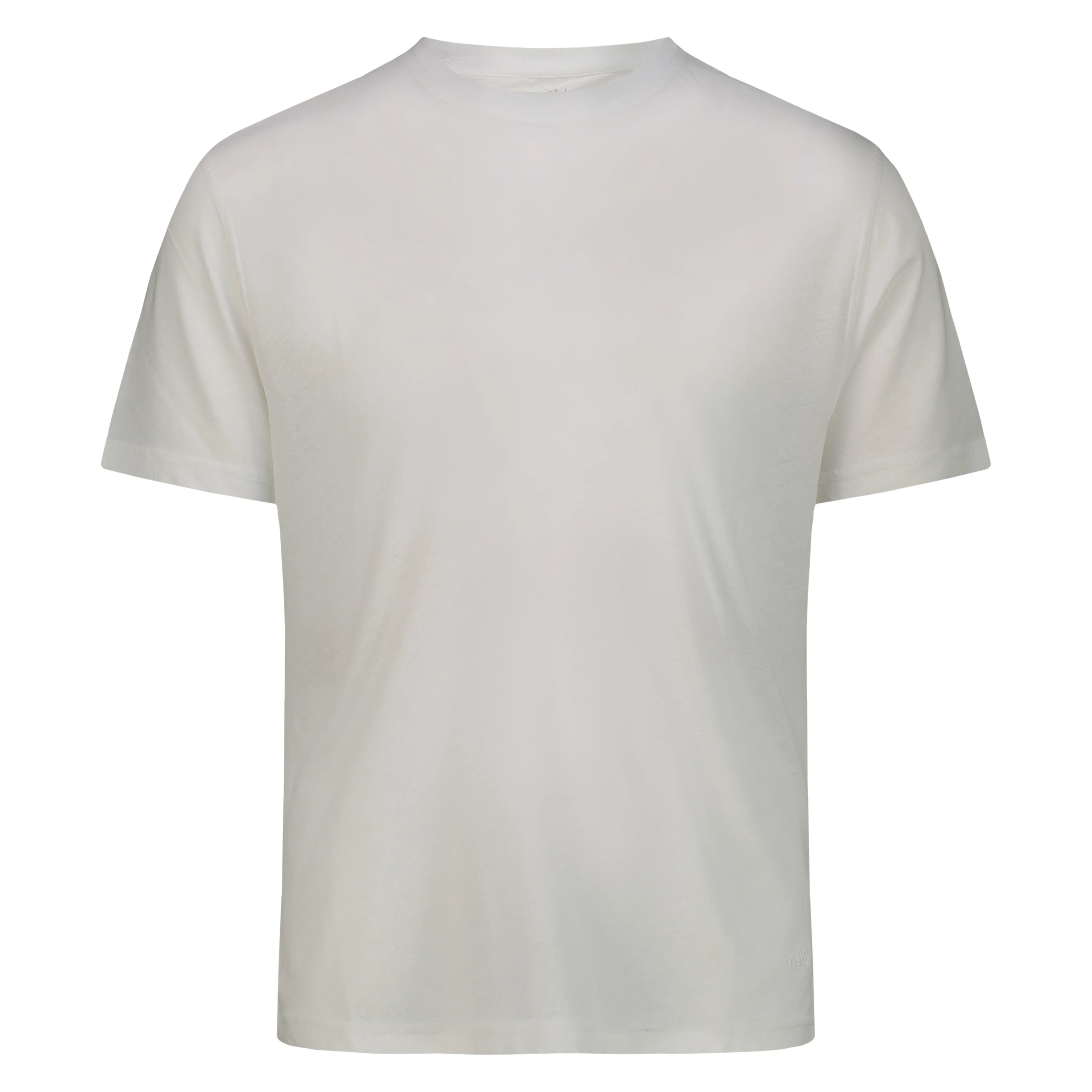 T-shirt in Lino Cotone (White)