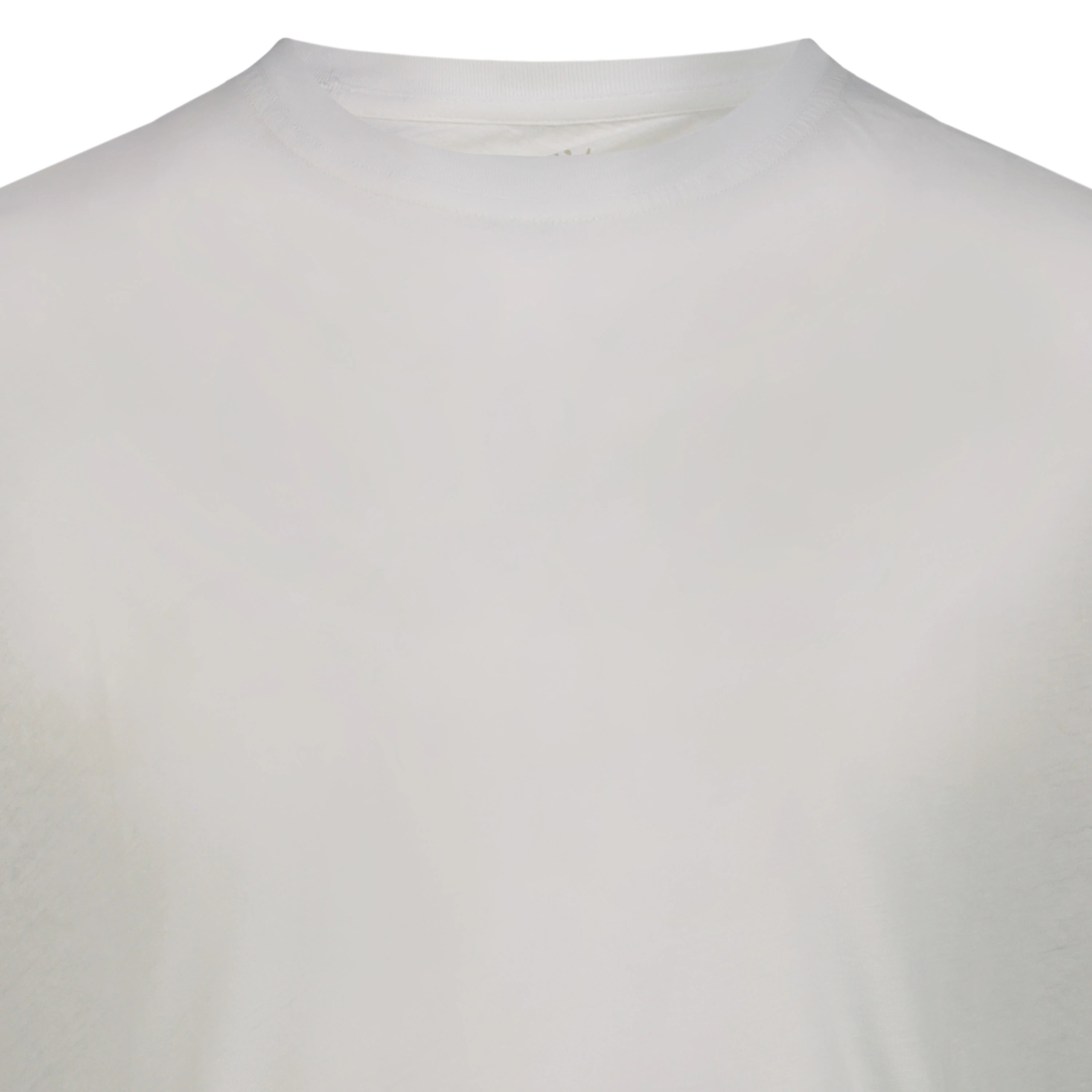 T-shirt in Lino Cotone (White)