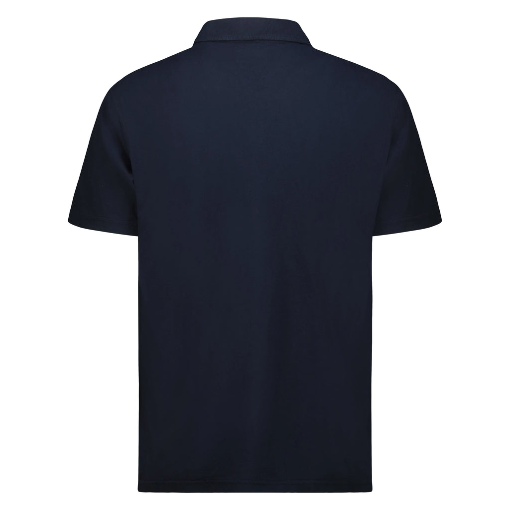 Polo Skipper in Lino Cotone (Navy)