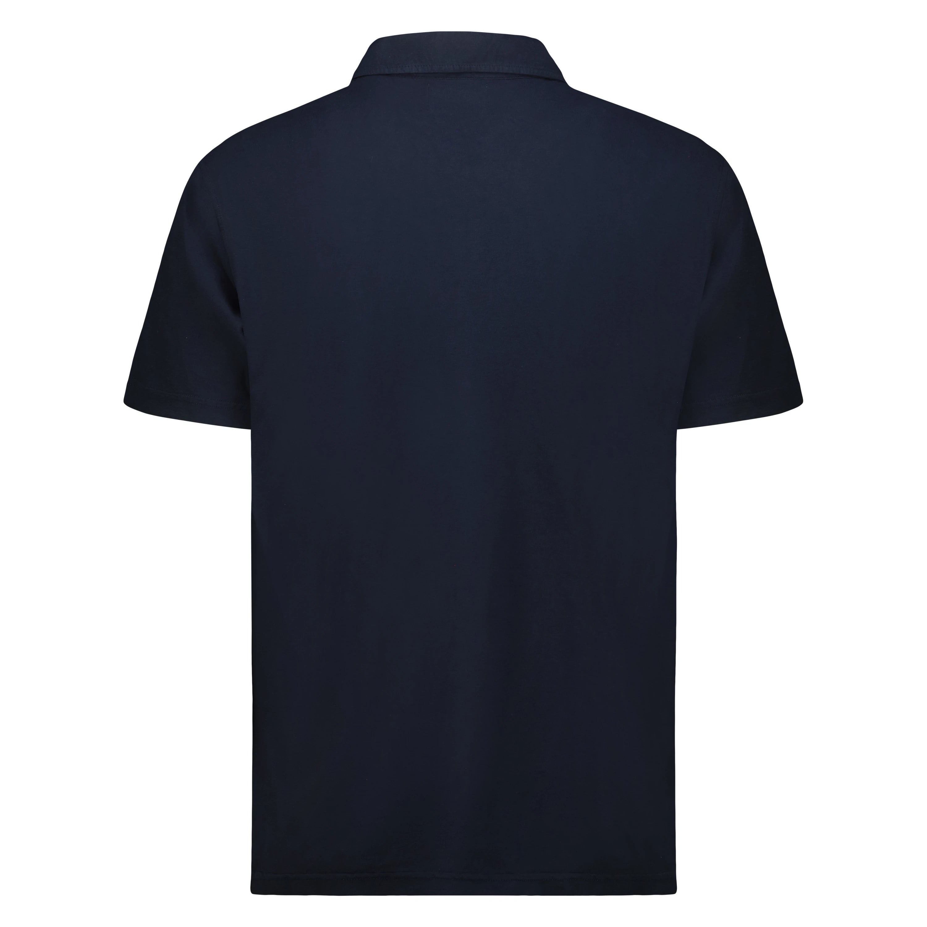 Polo Skipper in Lino Cotone (Navy)