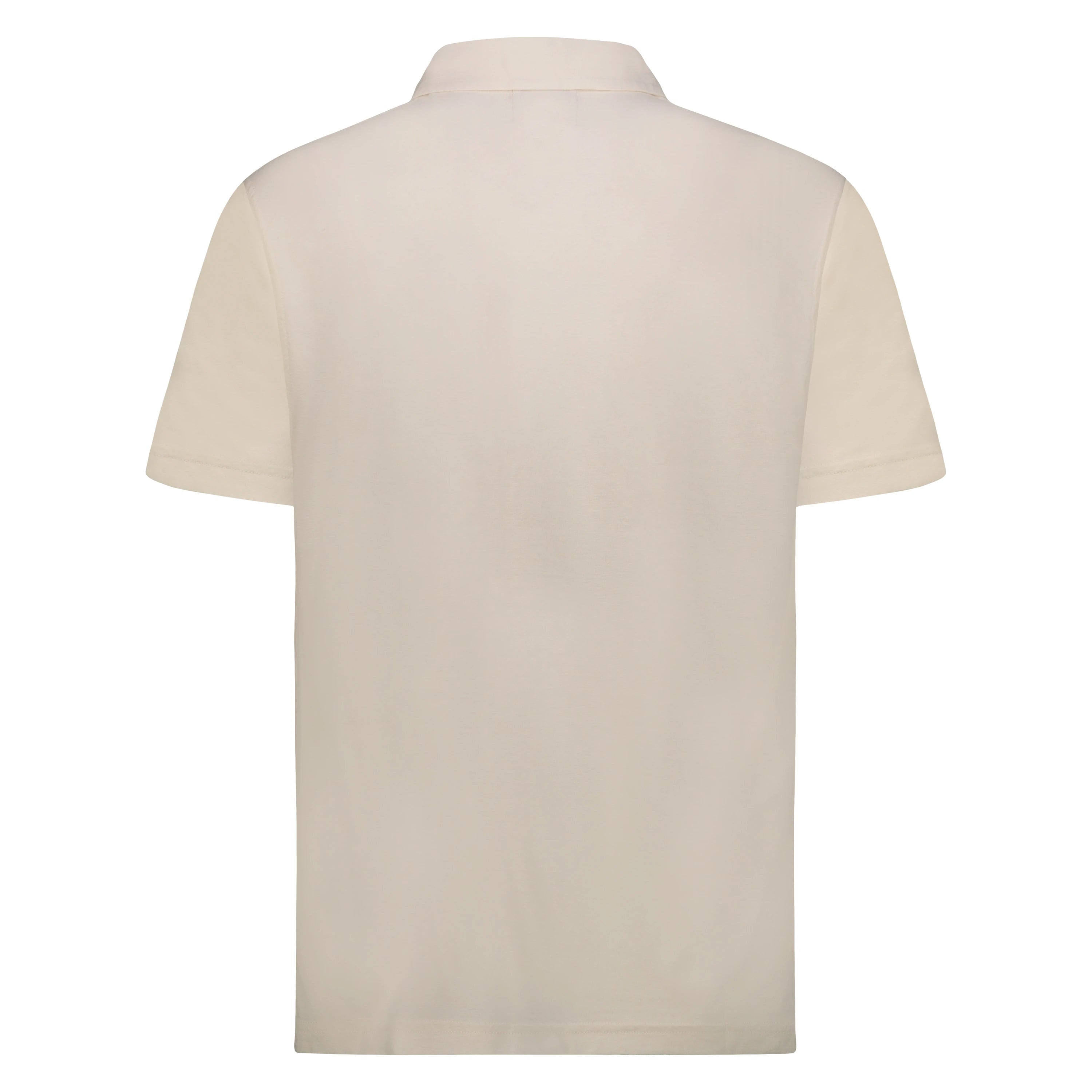 Polo Skipper in Lino Cotone (White)