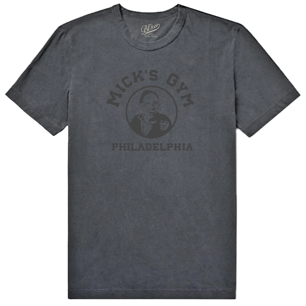 T-Shirt Graphic Mick's Gym (Faded Black)