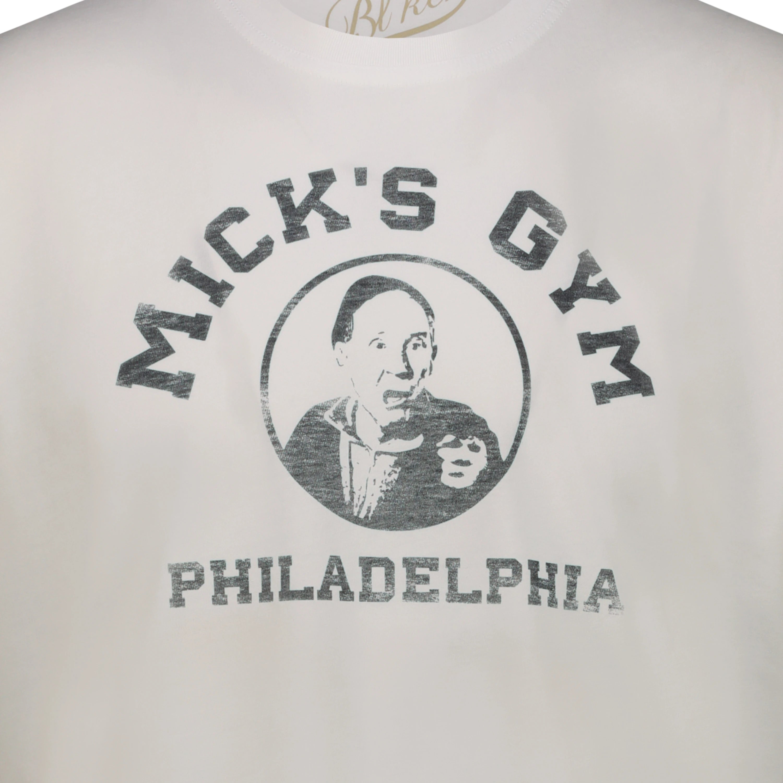 T-Shirt Graphic Mick's Gym (White)