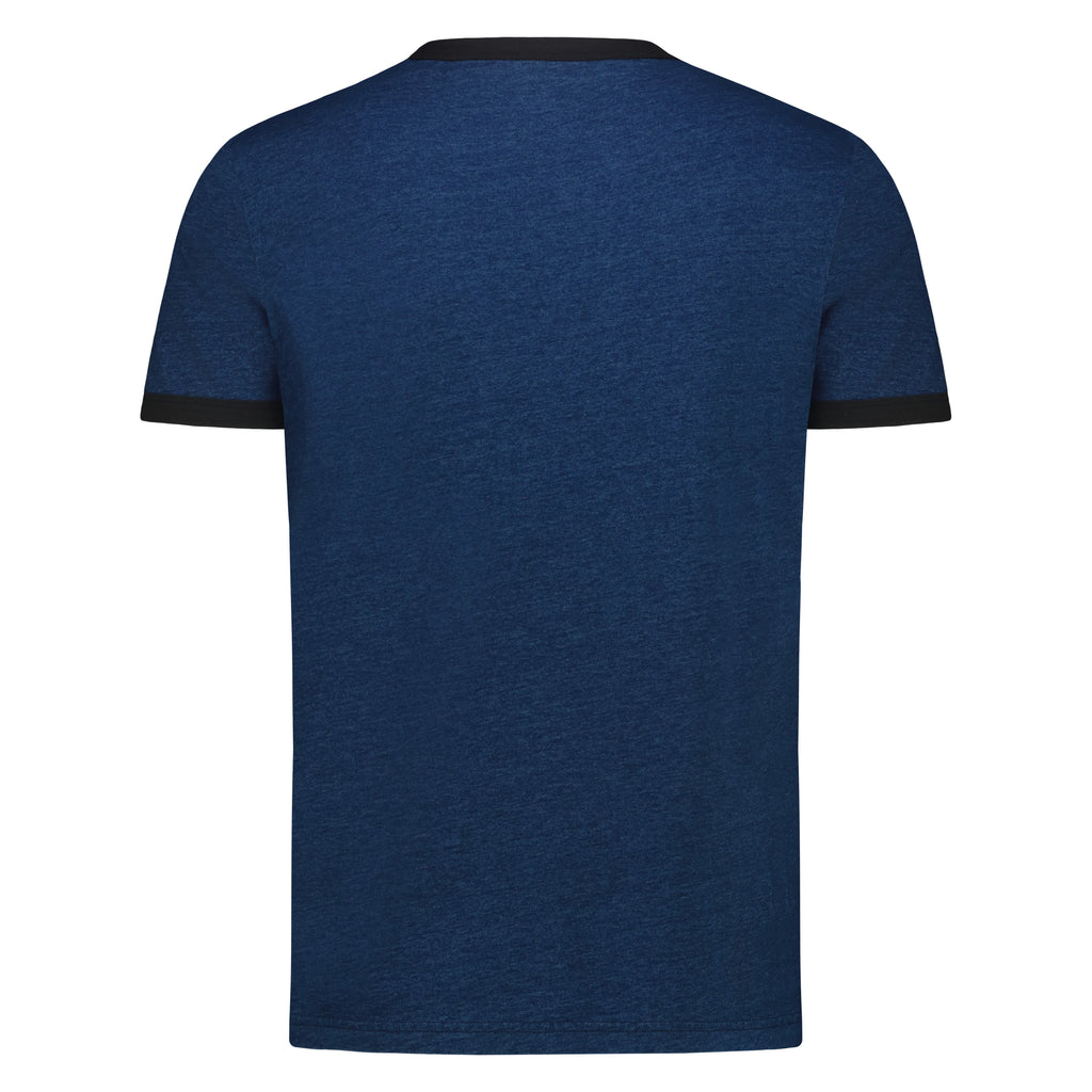 T-shirt Uomo Ringer in Jersey (Indigo)